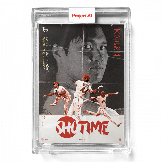 Shohei Ohtani by Ben Baller - Topps Project 70 Card #454